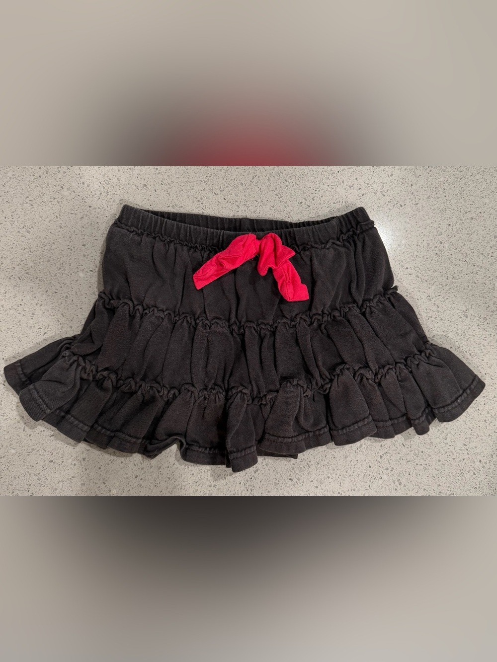 Disney Ruffle Skort with Pink Bow